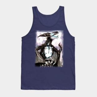 Dracolich - Black Dragon Fantasy Art Tank Top